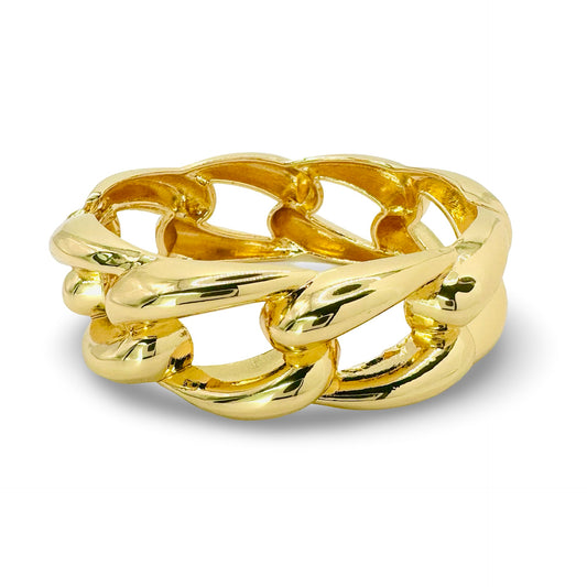 Glossy Cuban Link Bangle