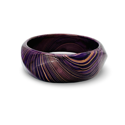 Medium Marble Decoupage Bangle