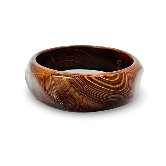 Medium Marble Decoupage Bangle