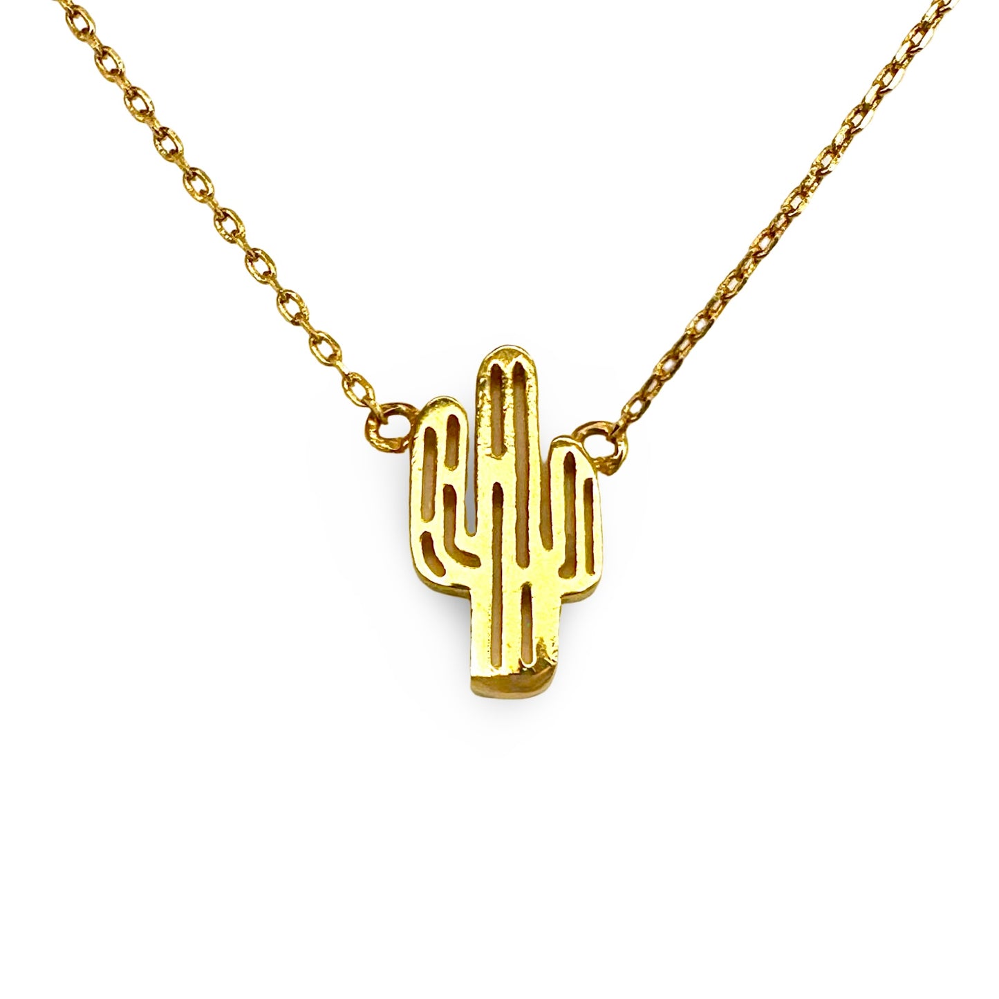 Small Outlined Festoon Cactus Necklace