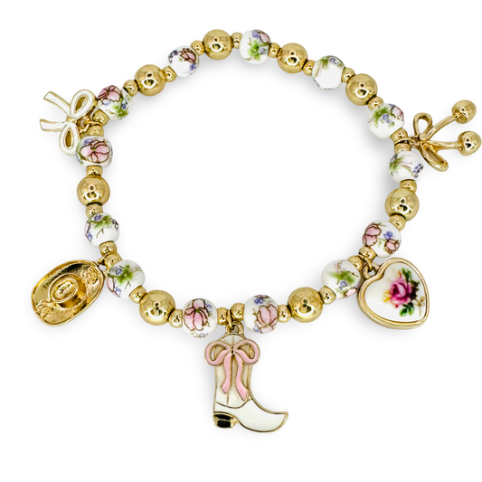 Cowgirl Charms Chinoiserie Bracelet