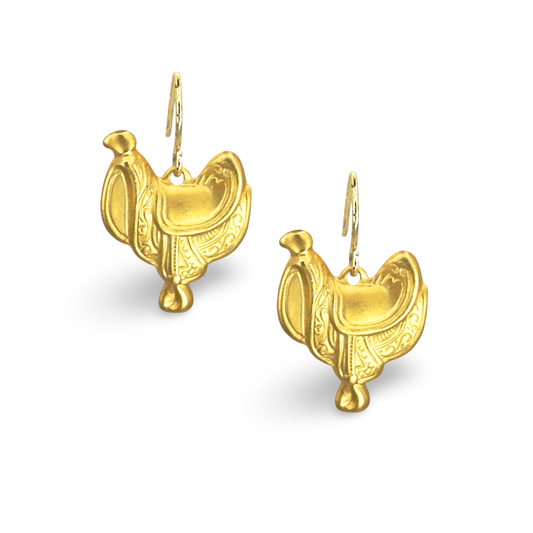 Small Saddle French Wire Earring