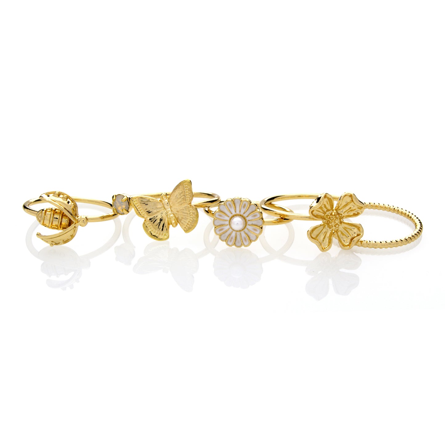 Garden Botanical Ring Assortment (Set of 5)