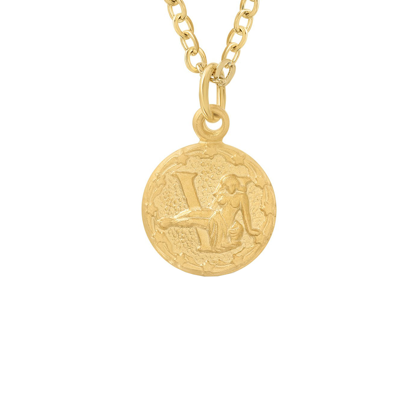 Tiny Zodiac Token Necklace