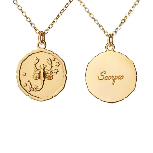 Glossy Zodiac Necklace