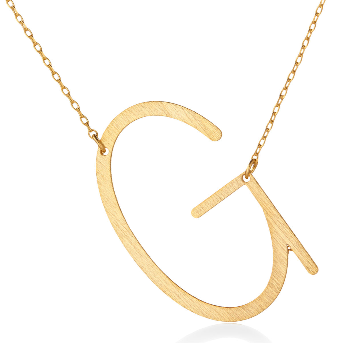 Large Angled Serif Monogram Necklace Program (Kit of 17)