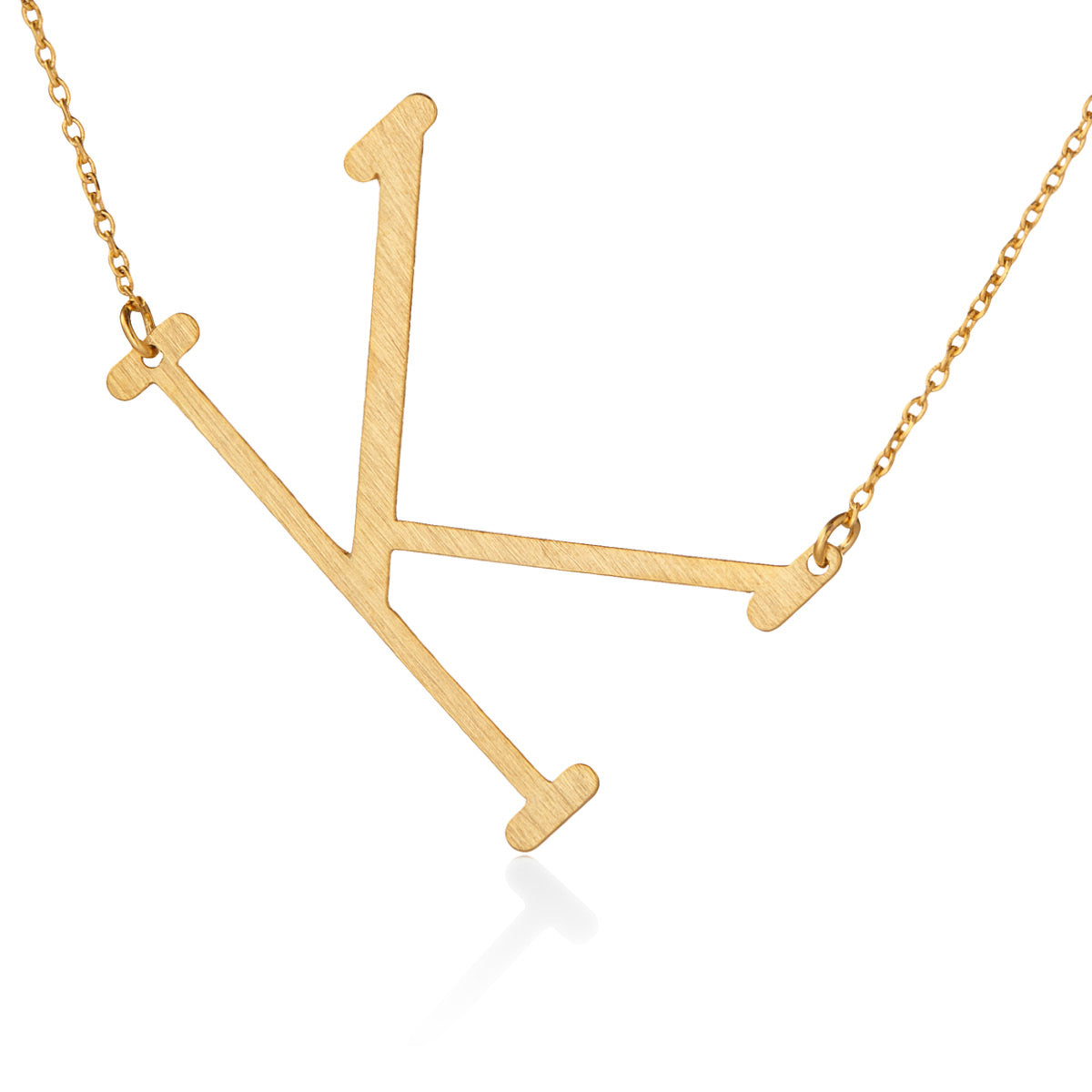 Large Angled Serif Monogram Necklace Program (Kit of 17)