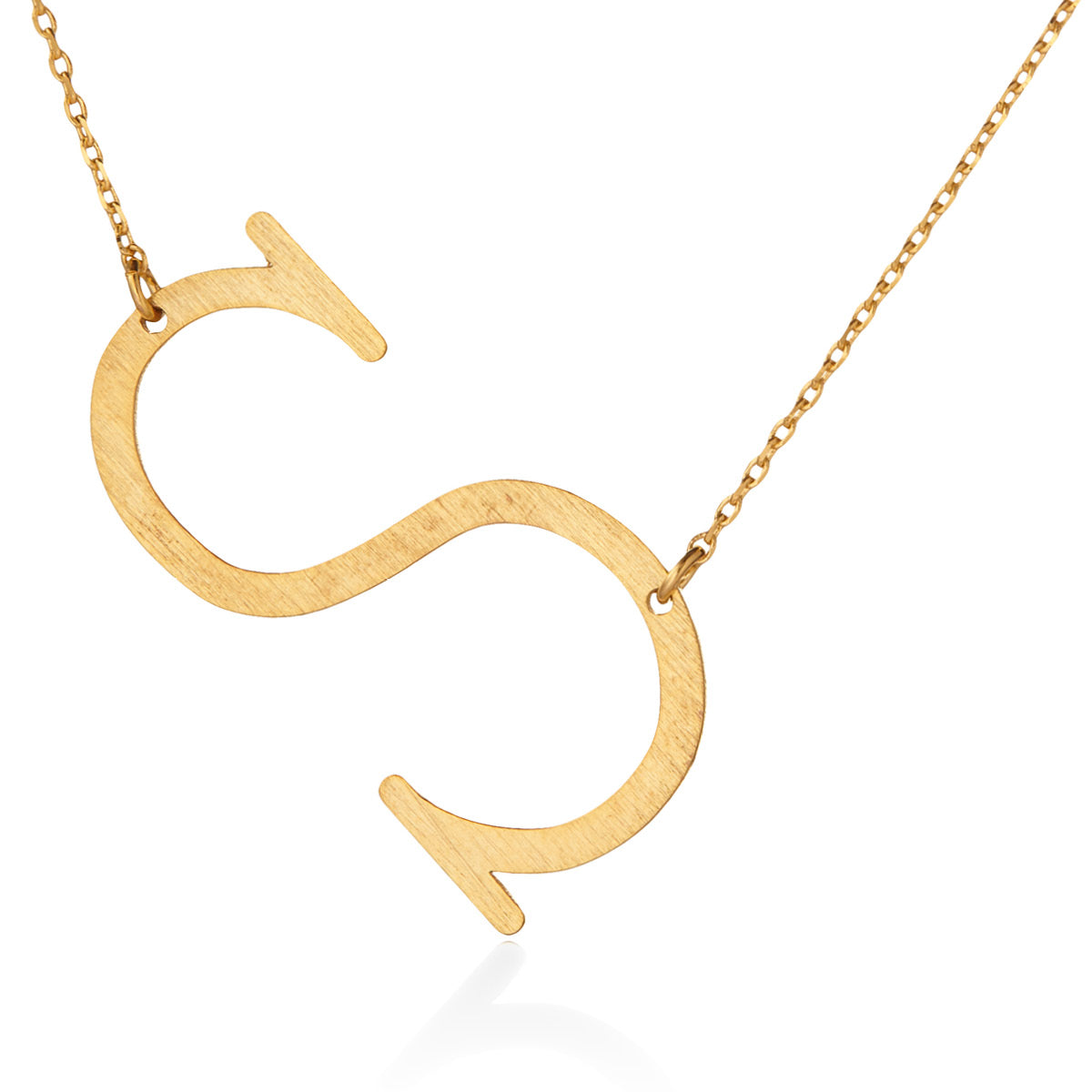 Large Angled Serif Monogram Necklace Program (Kit of 17)