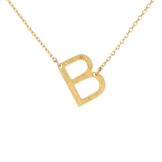 Angled Monogram Necklace