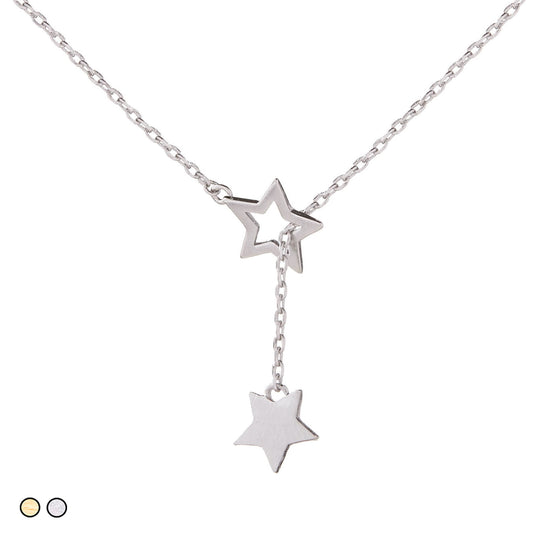 Interlocking Stars (Gold and Silver)