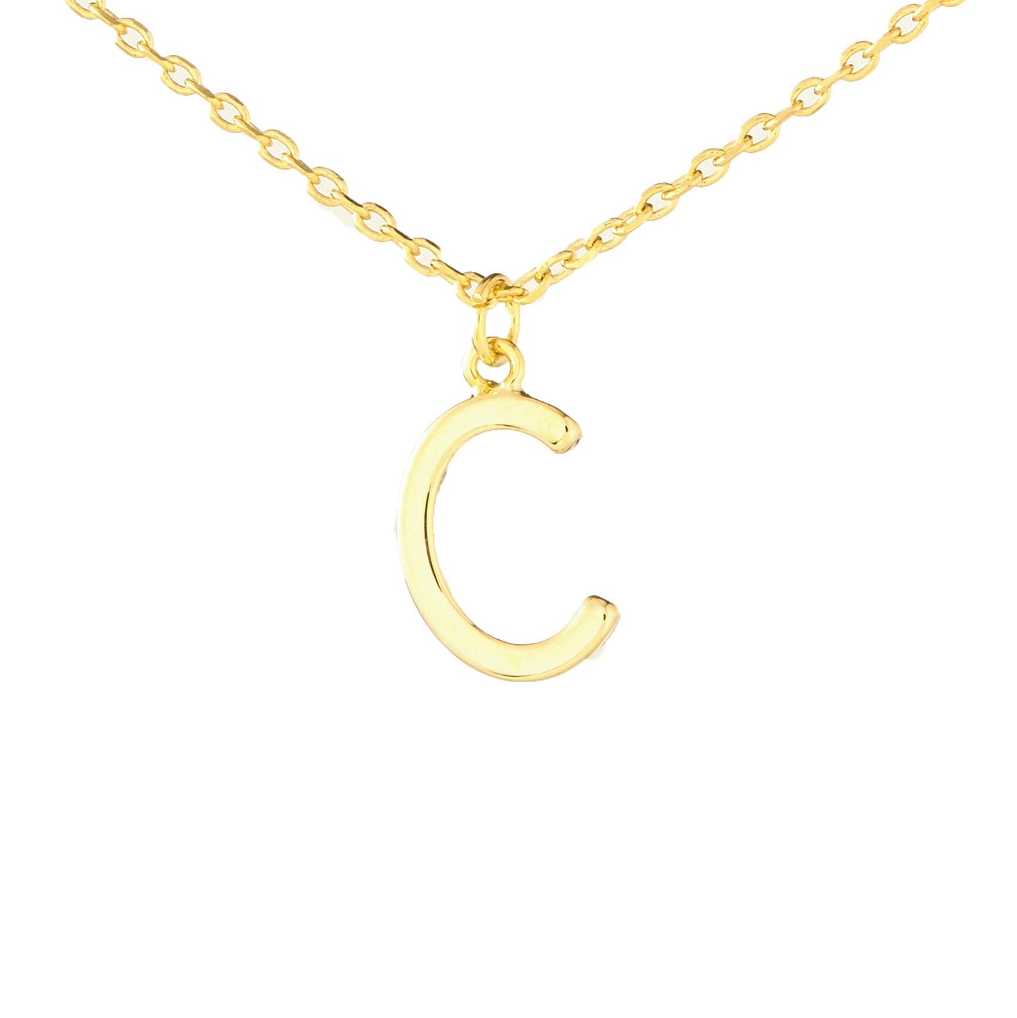 Modern Minimalist Monogram Necklace