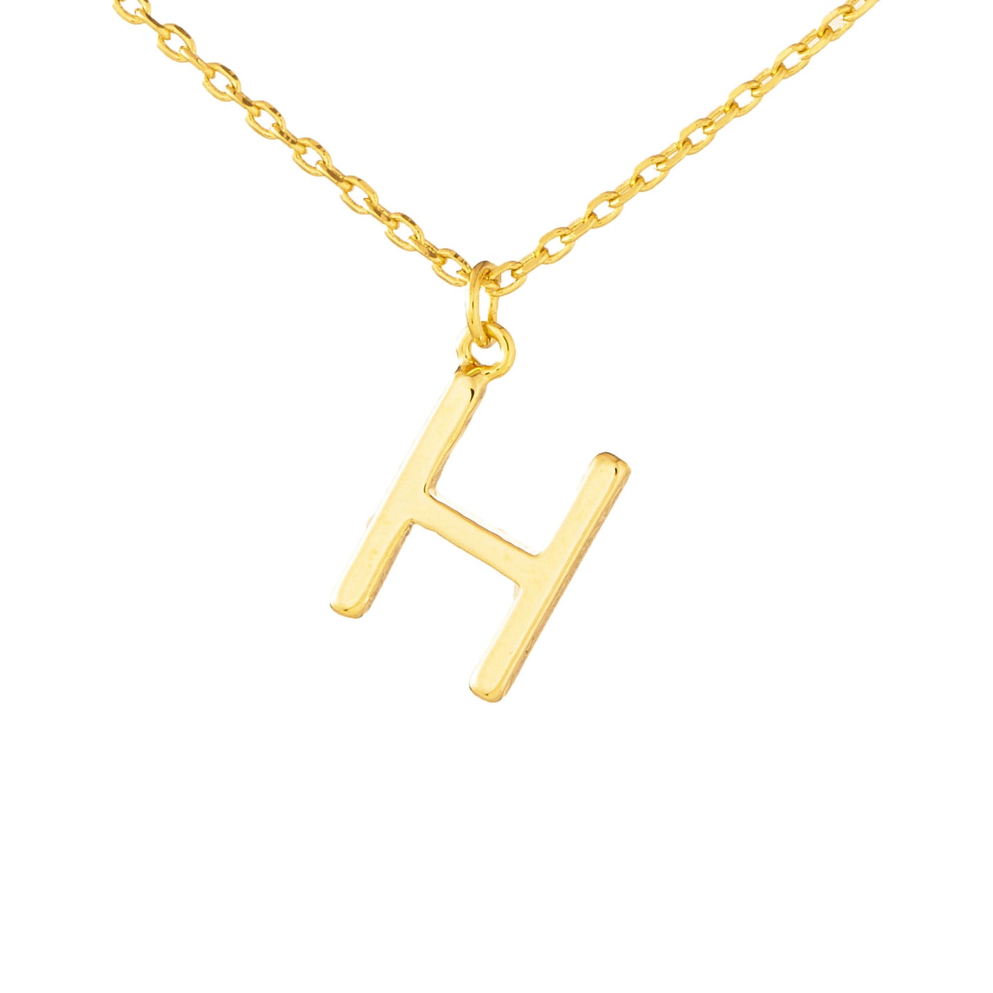 Modern Minimalist Monogram Necklace