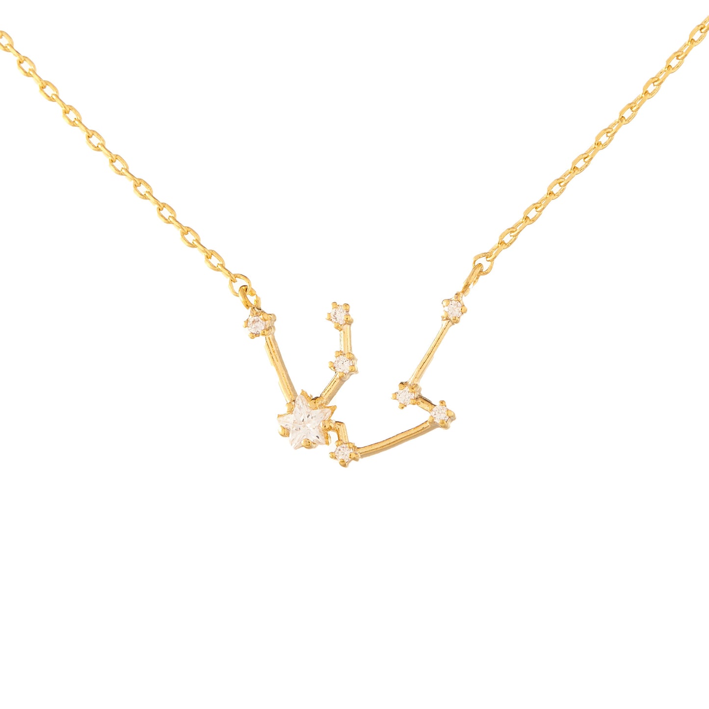 CZ Star Constellation Necklace
