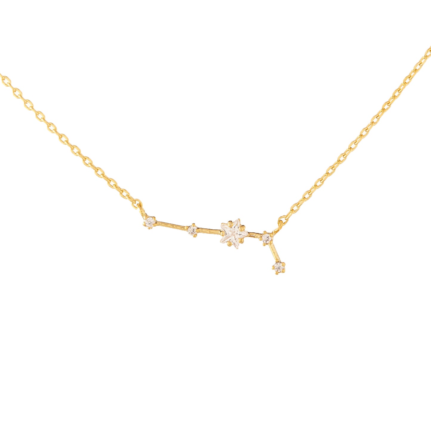 CZ Star Constellation Necklace