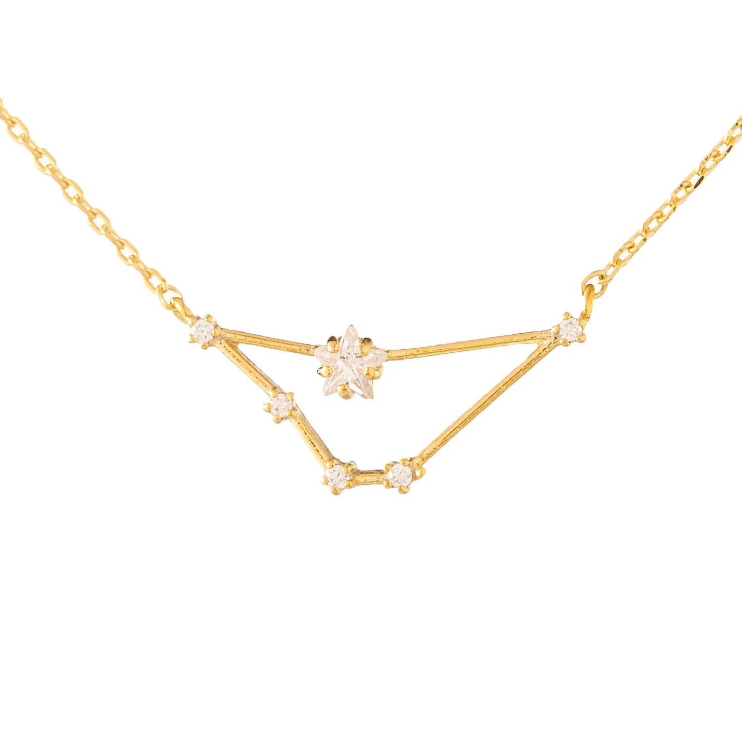 CZ Star Constellation Necklace