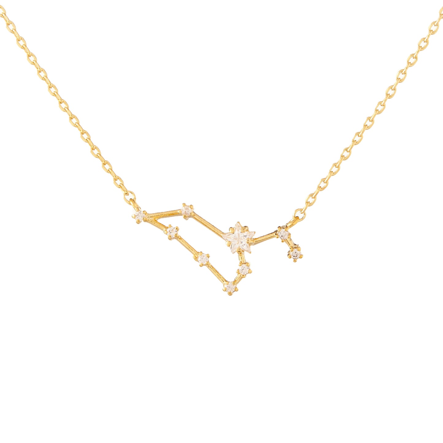 CZ Star Constellation Necklace