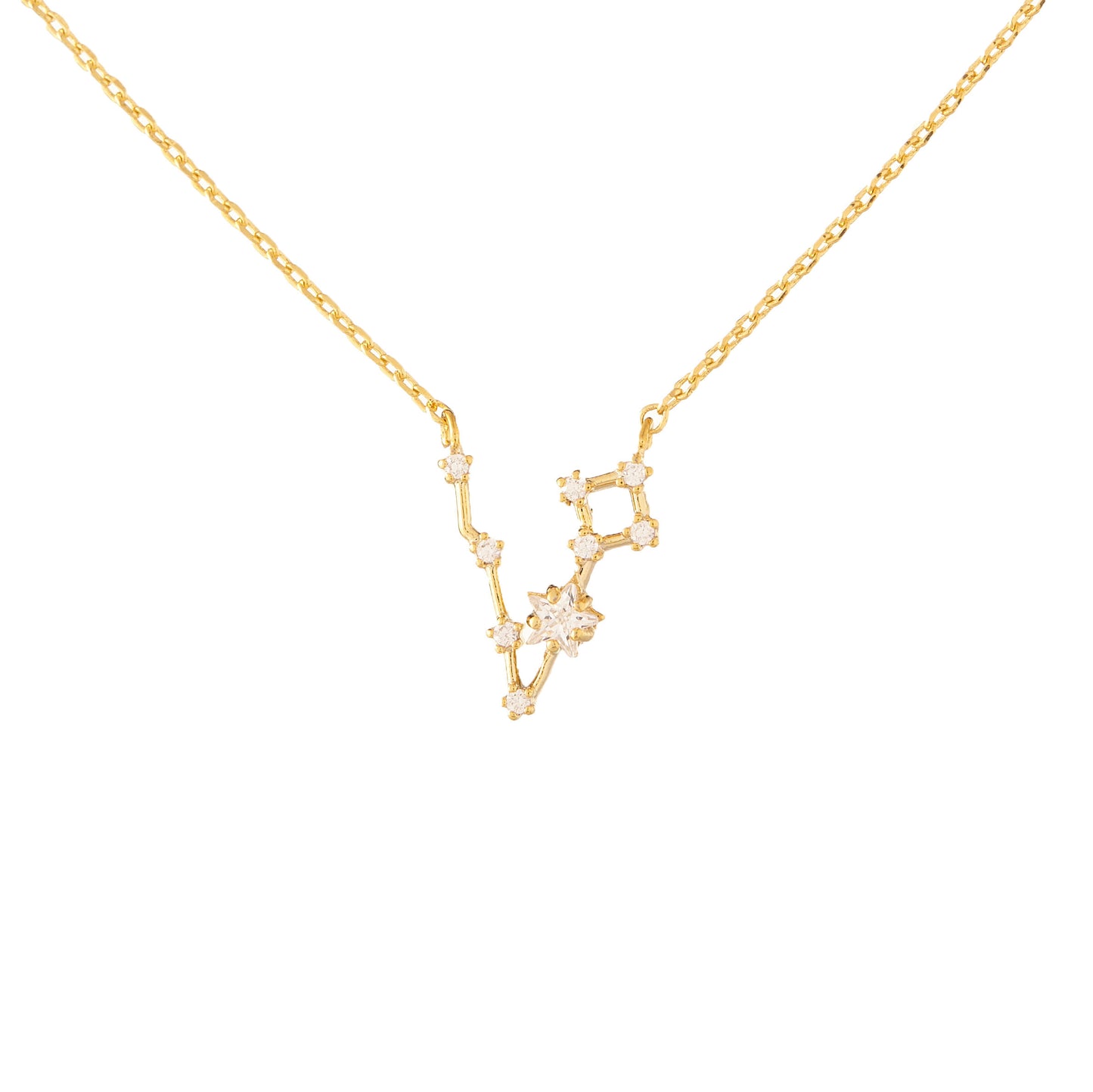 CZ Star Constellation Necklace