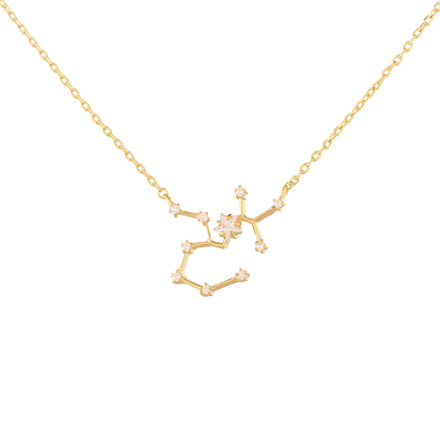 CZ Star Constellation Necklace