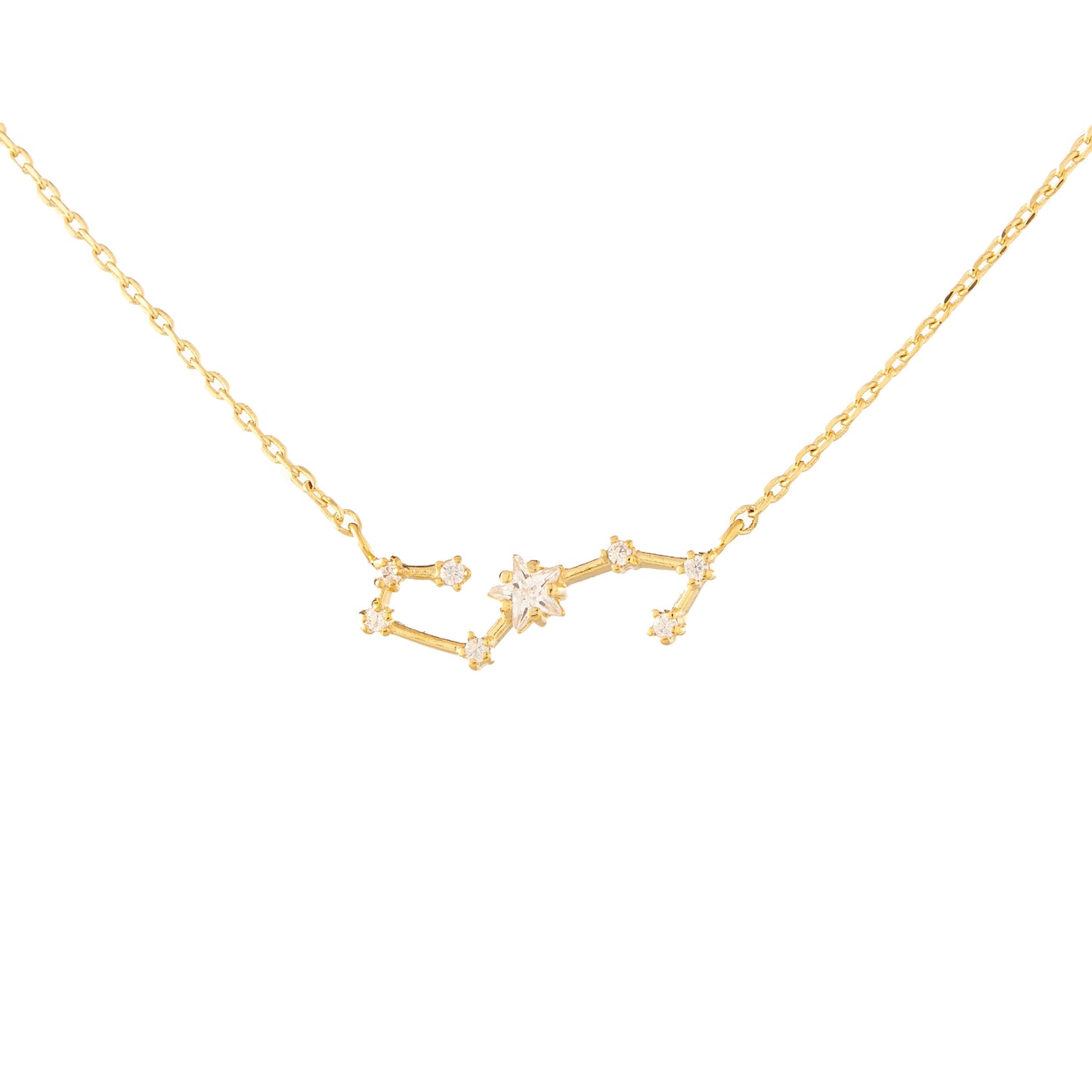 CZ Star Constellation Necklace
