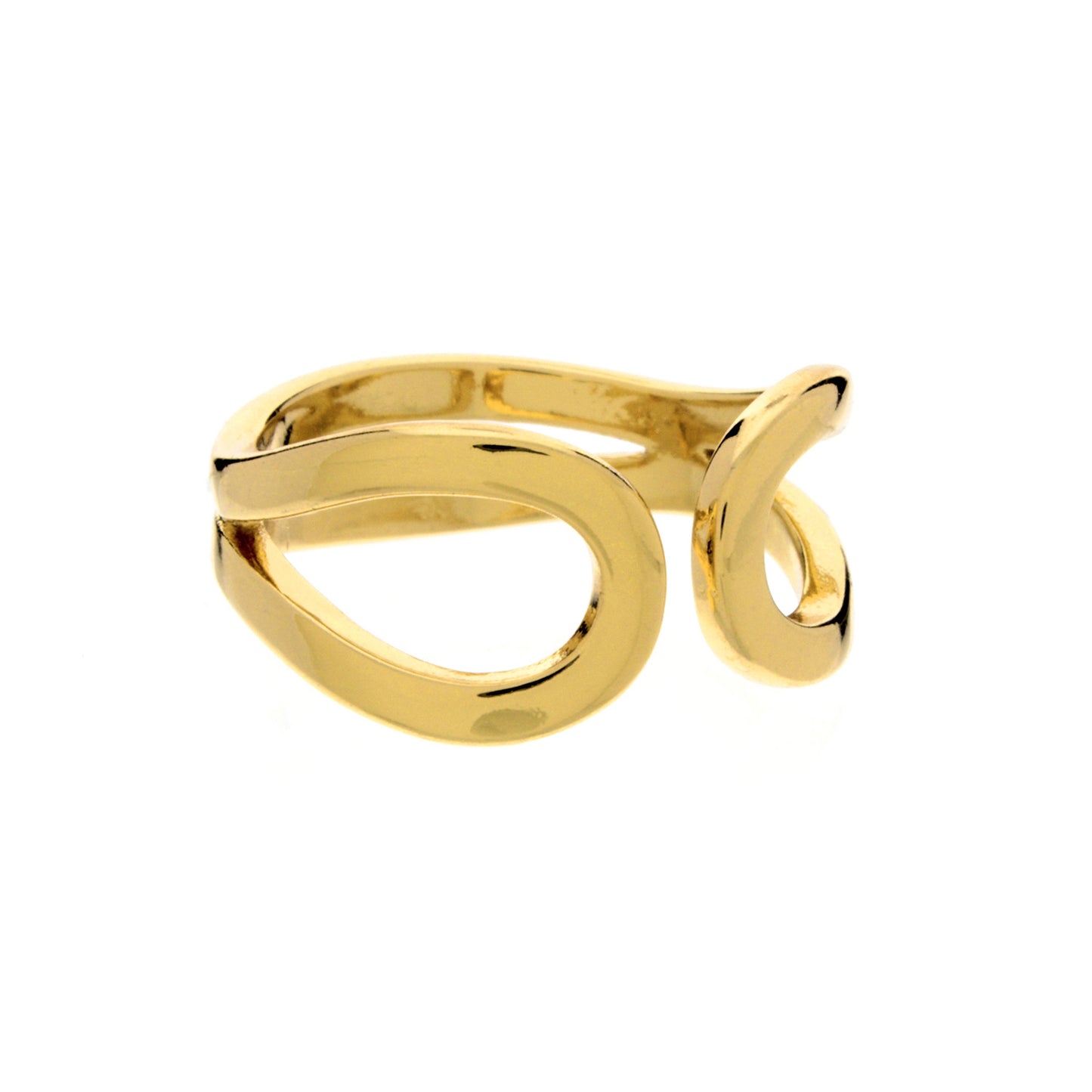Open Outline Hug Ring