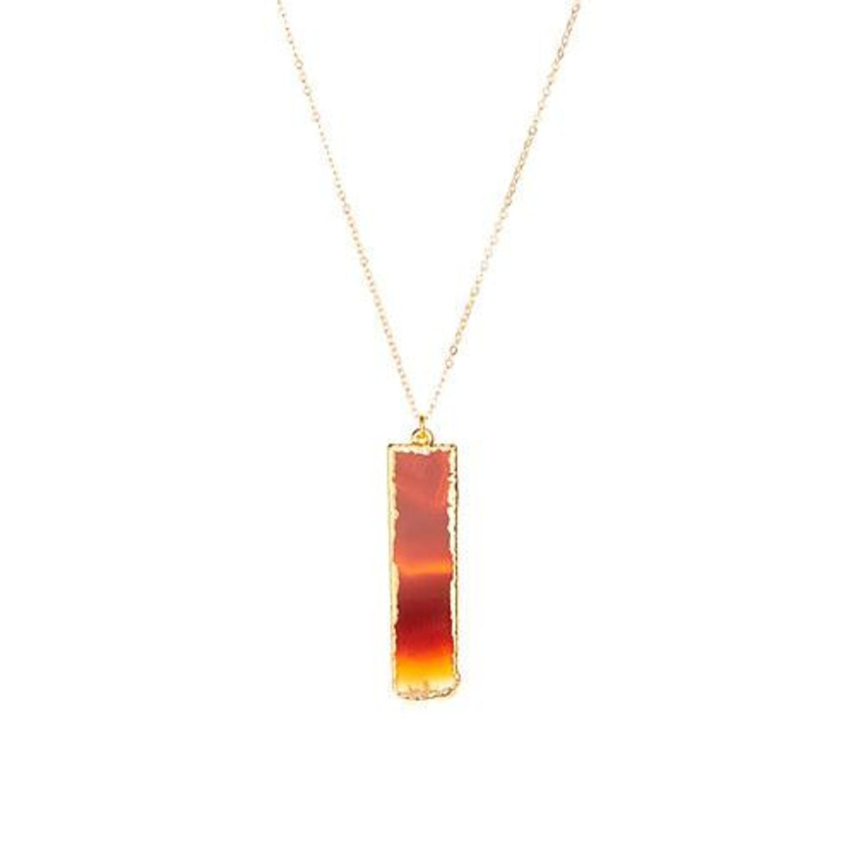 Carnelian Rectangular Agate Slice