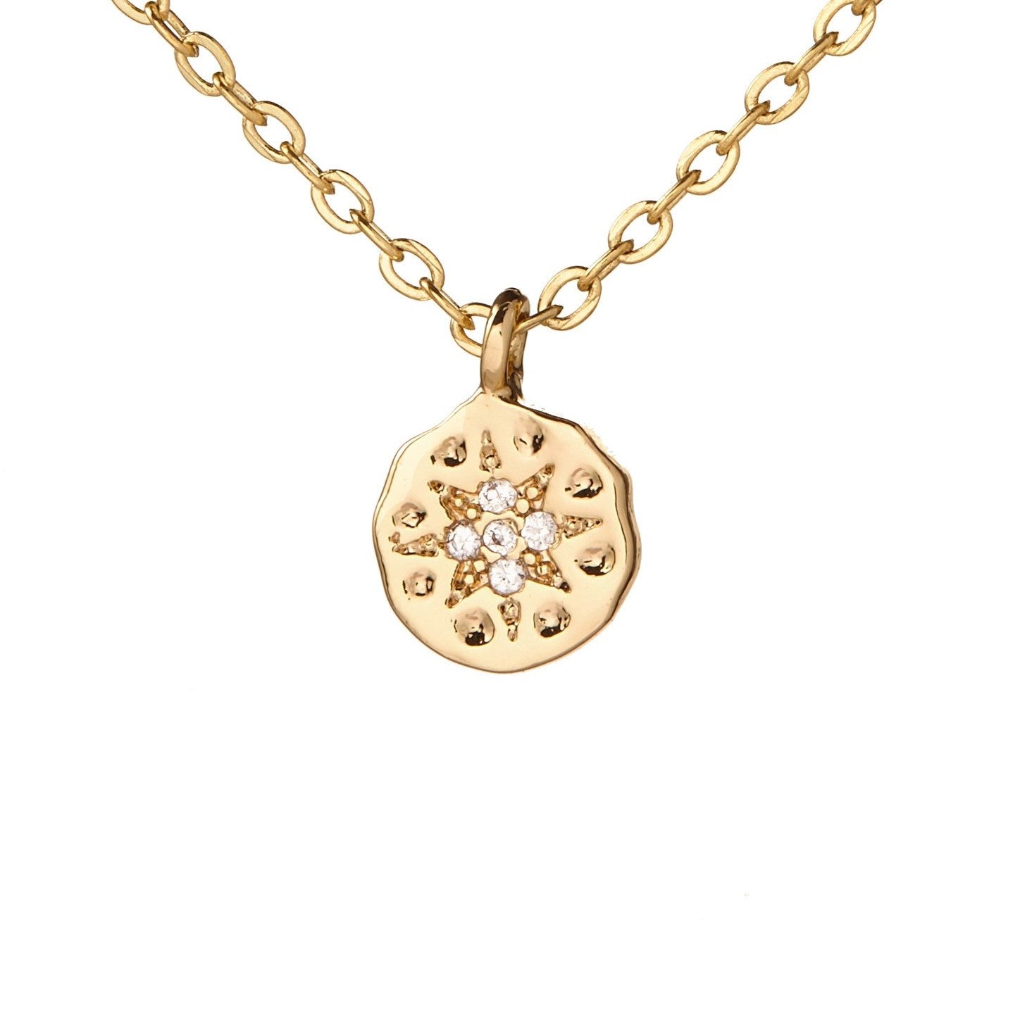 Small Sparkle North Star Necklace