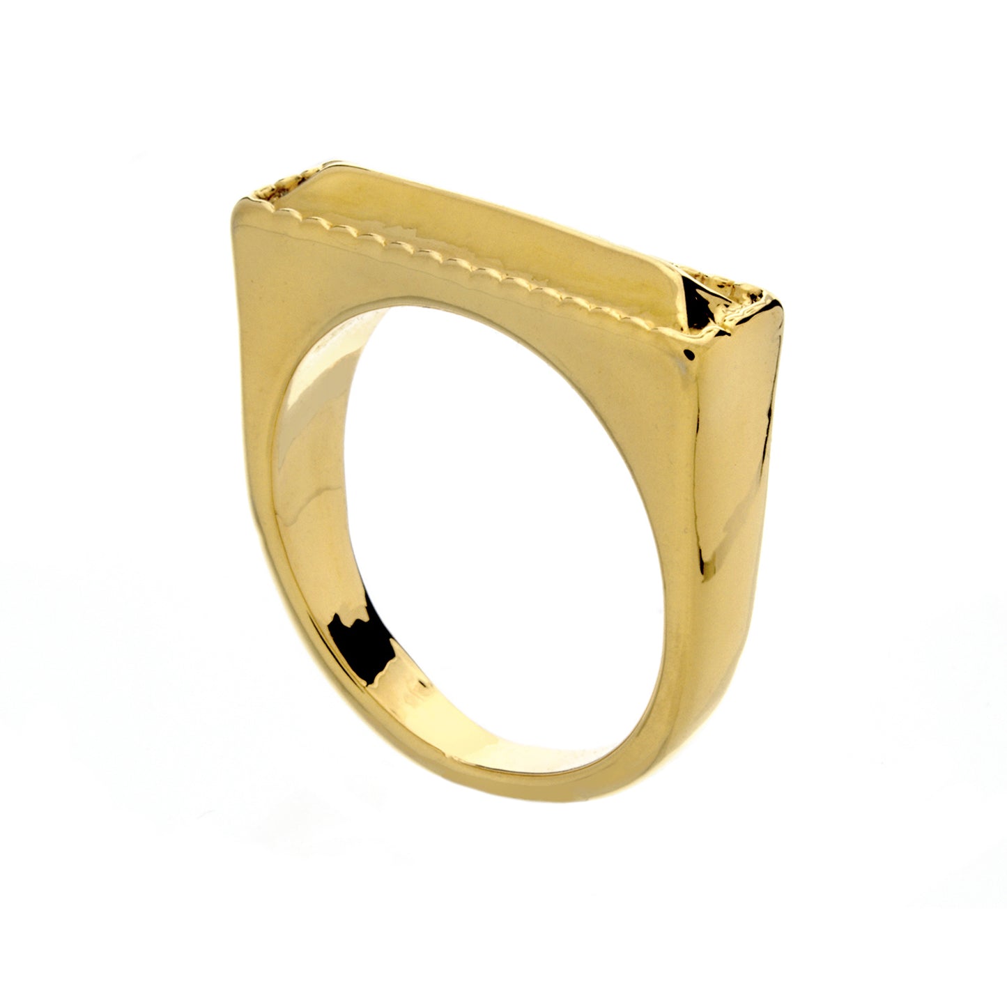 Sleek Pyramid Ring