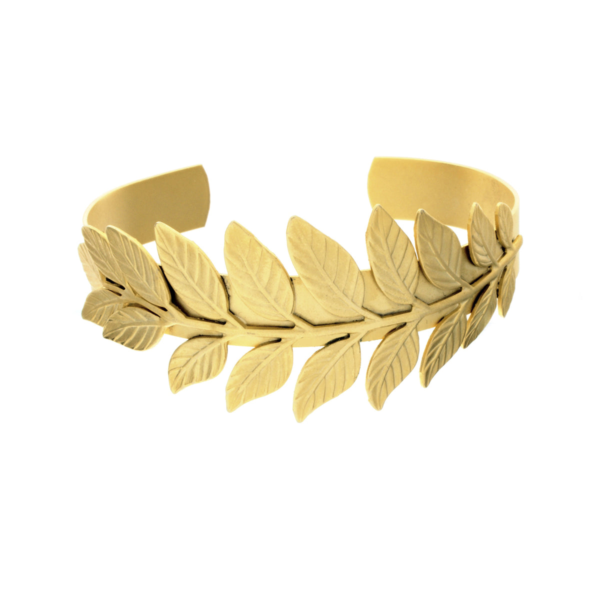 Leaf Fern Cuff Bracelet