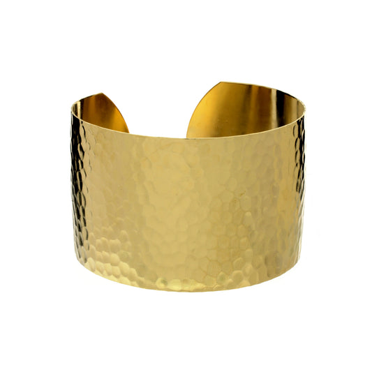 38mm Hammered Cuff Bracelet