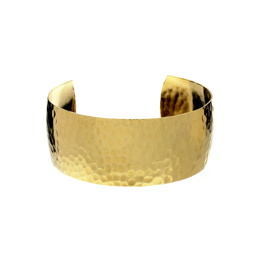 25mm Hammered Cuff Bracelet