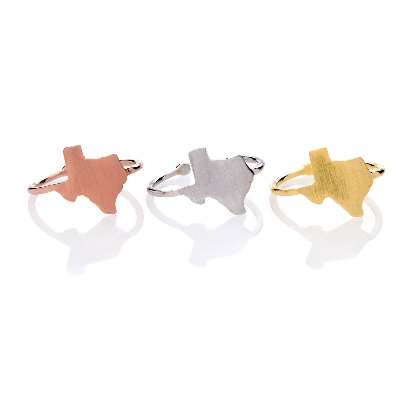 Texas Etched Ring