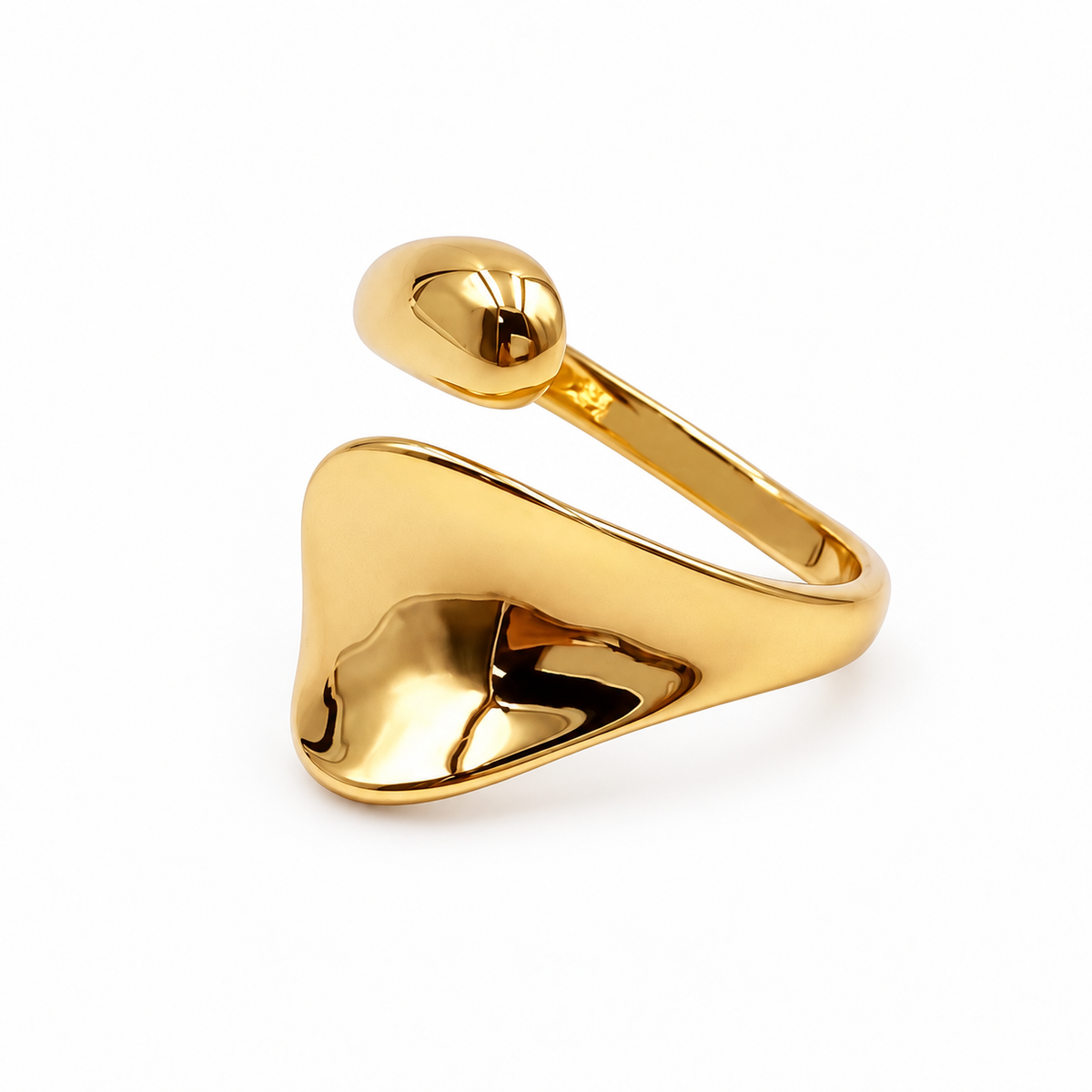 Concave Meet Me Ring