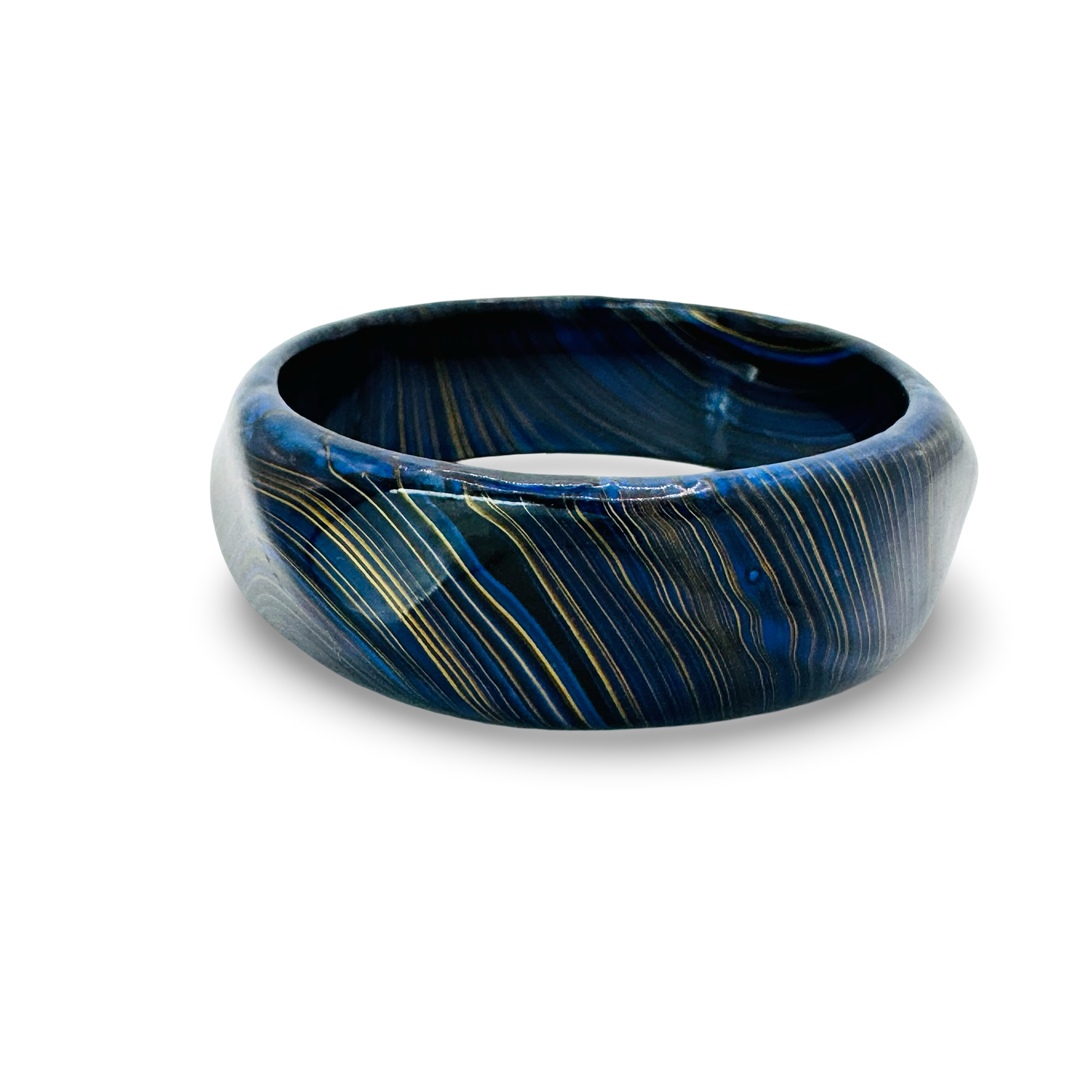 Medium Marble Decoupage Bangle
