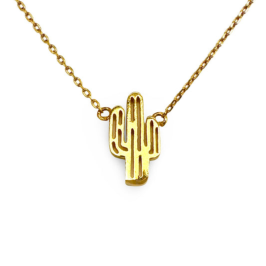 Small Outlined Festoon Cactus Necklace
