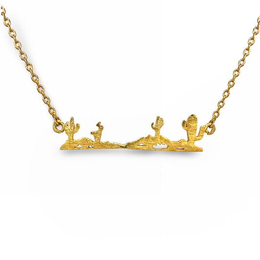 Desert Highway Festoon Necklace