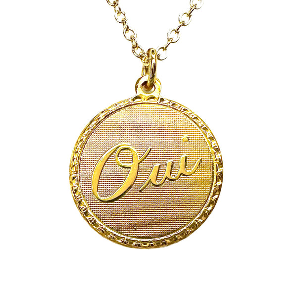 Oui Vintage Coin Necklace