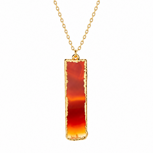 Carnelian Rectangular Agate Slice