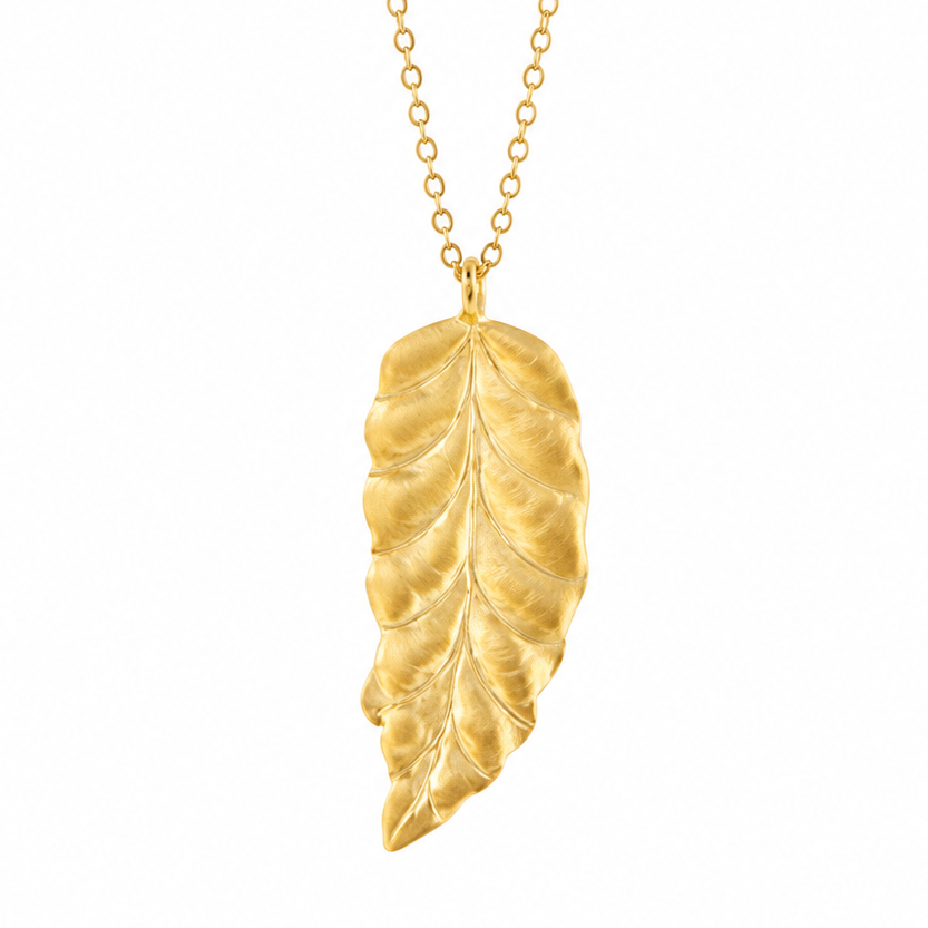 Banana Leaf Necklace