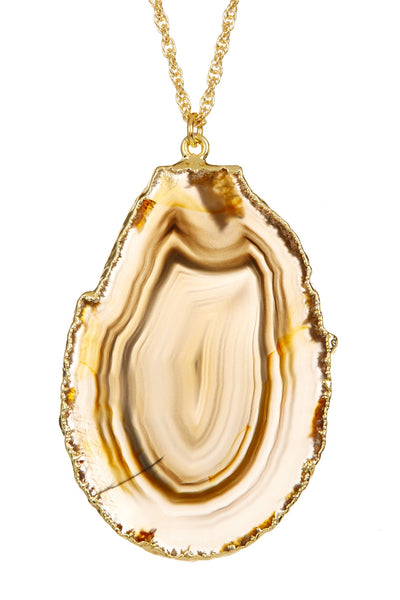 Gilded Edge Brazilian Agate (Large)