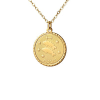Zodiac Coin Necklace