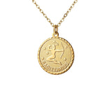 Zodiac Coin Necklace