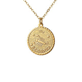 Zodiac Coin Necklace