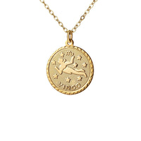 Zodiac Coin Necklace