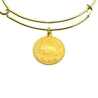 Coin Zodiac Bracelet