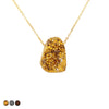 Geode Drusy Necklace (Gold)