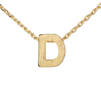 Block Slide Monogram Necklace