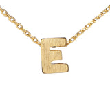 Block Slide Monogram Necklace