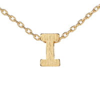 Block Slide Monogram Necklace
