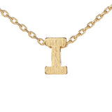 Block Slide Monogram Necklace