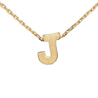 Block Slide Monogram Necklace